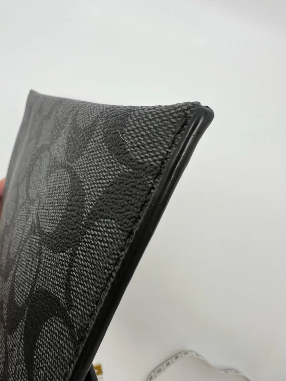 Coach Mini Tablet Sleeve In Signature Canvas Style # C2024 Gunmetal/Charcoal